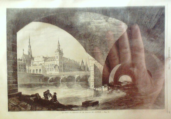 L'Univers illustré 1859 #  35 Antoine Canova Victor-Emmanuel II, roi de Sardaigne