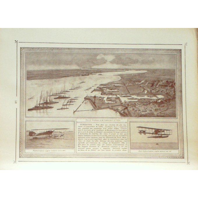 Panorama 1914 n°35-HARTLEPOOL-SCARBOROUGH-KIEL-ANVERS-CUXHAVEN