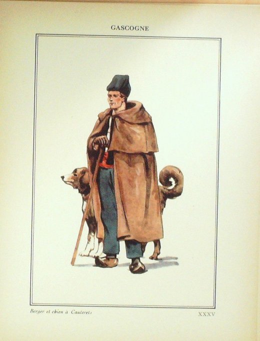 Occitanie Gascogne Berger De Cauterets 1920