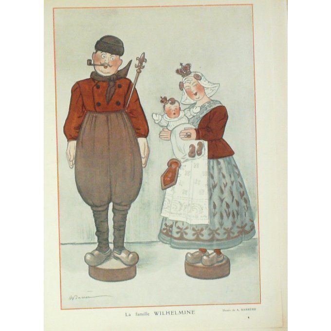 BARRERE-FAMILLE WILHELMINE-1922