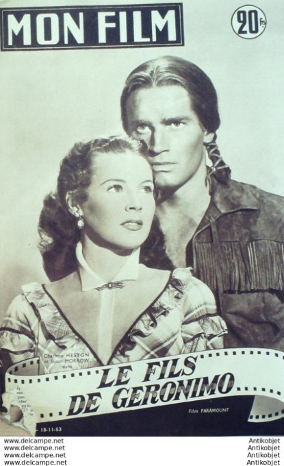 Le fils de Geronimo Charlton Heston Joan Taylor