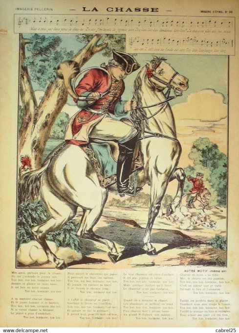 La Chasse (Pellerin d'epinal)