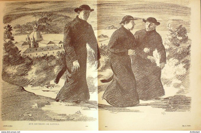 L'Assiette au beurre 1904 # 182 Chez les Jésuites Hermann Paul