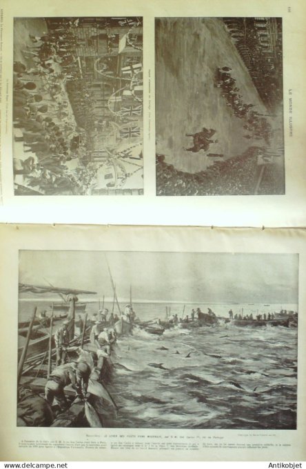 Le Monde illustré 1902 n°2379 Dunkerque (59) Melle (79) Londres Blackfriars Medland-Hall