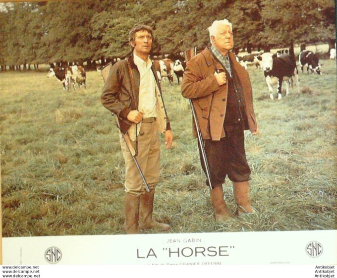 La Horse Gabin Jean Weber André (photo d'exploitation du film 4) 1970