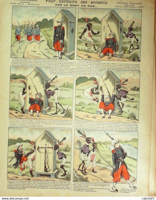 Pour Conduire Ses Ennemis Par Le Bout Du Nez (Pellerin d'epinal)