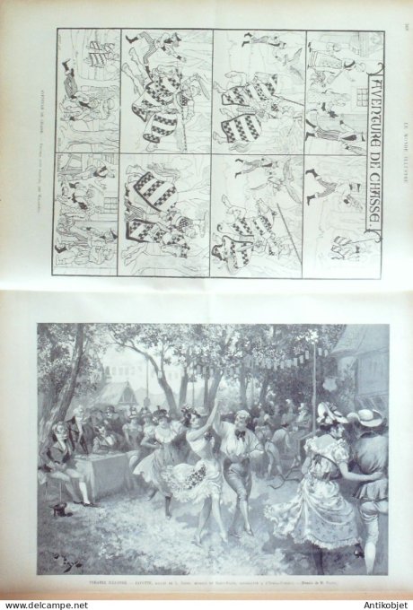 Le Monde illustré 1899 n°2223 Ploujean (29) Macon (71) Californie Berkeley.