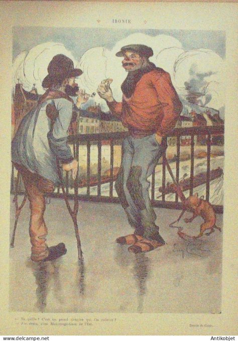 Le Rire 1910-10-22 # 403 Journal humoristique Ed.Originale Incident de greve