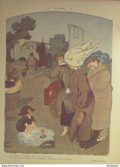 Le Rire 1910-10-22 # 403 Journal humoristique Ed.Originale Incident de greve