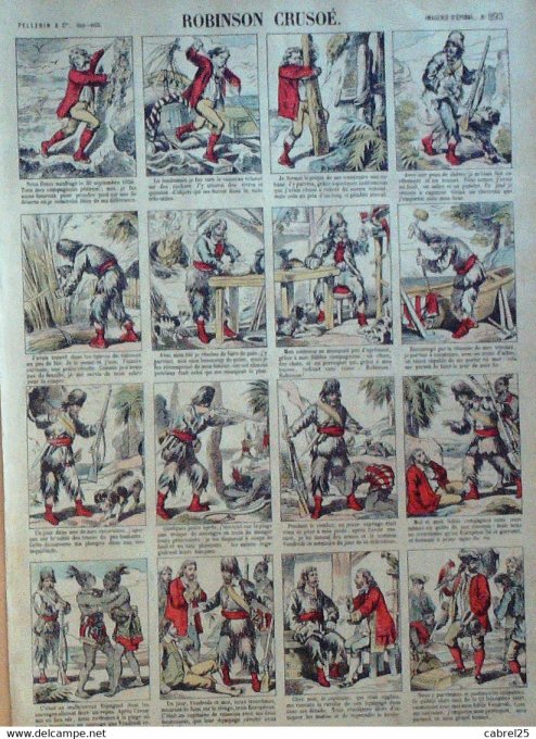 Robinson Crusoe (Pellerin d'epinal)