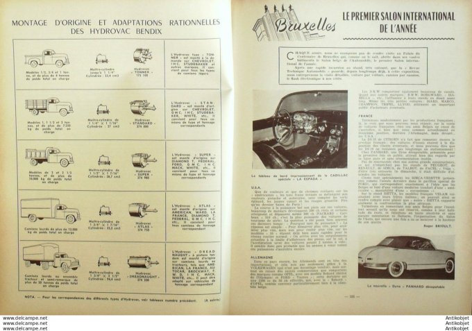 R.T Automobile Velam Isetta Triumph TR2 119 # 1956