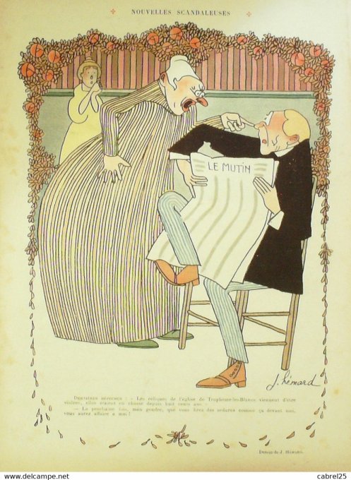 Le Rire 1910 n°397 Guillaume Hémard Florès Genty Portalez Huard Bole Delaw