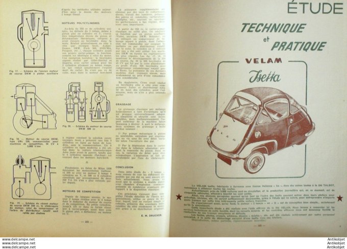 R.T Automobile Velam Isetta Triumph TR2 119 # 1956