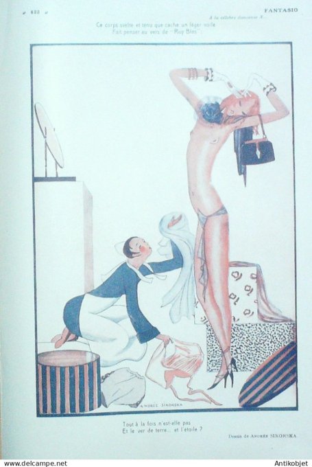 Fantasio 539 1930 Eller Noailles Vallee Sikorska Wood Alban Dugo