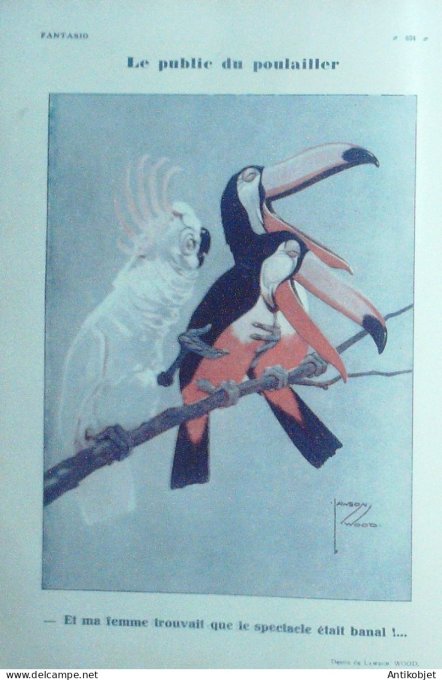 Fantasio 539 1930 Eller Noailles Vallee Sikorska Wood Alban Dugo