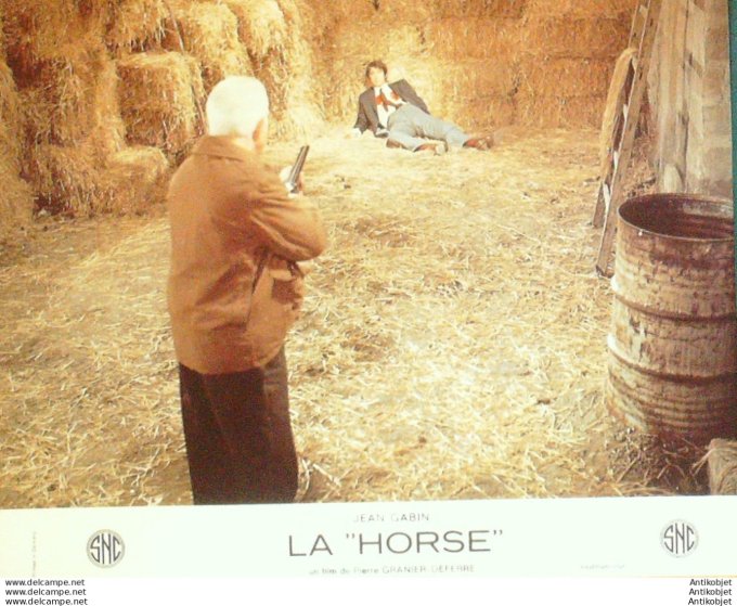 La Horse Gabin Jean Weber André (photo d'exploitation du film 9) 1970