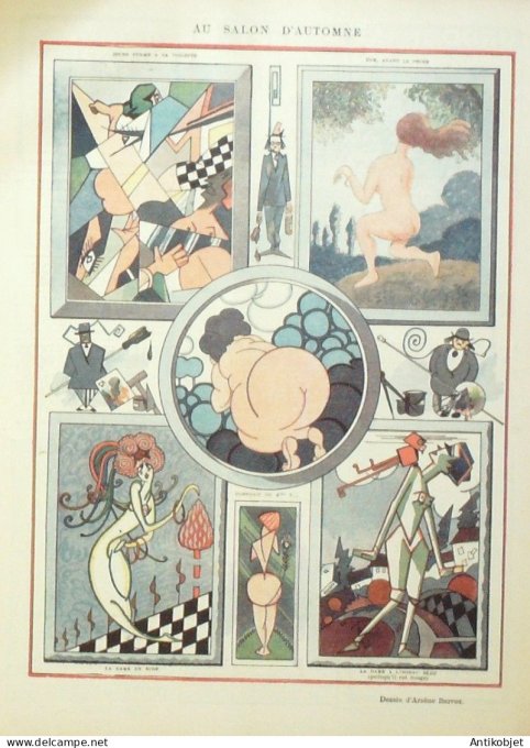 Le Rire 1923-11- 3 # 248 Journal humoristique Ed.Originale erreur judiciaire