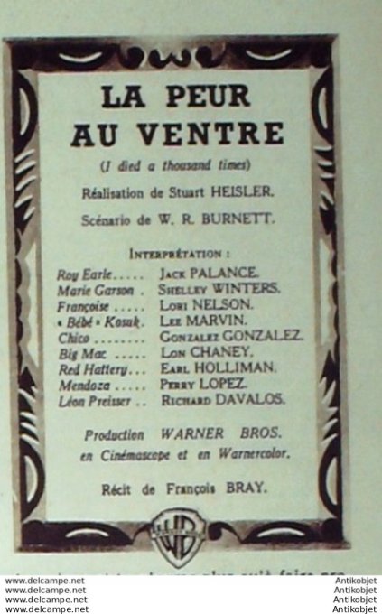 Mon Film 506 56-05- 2 La peur au ventre Jack Palance Lon Chaney Sherley Winters