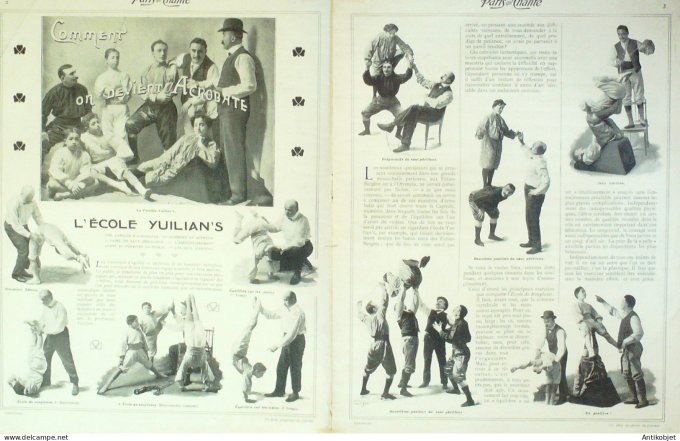 Paris qui chante 1904 #97 Mistinguette Dranem Rosensteel Bella Rosario Yuilian's