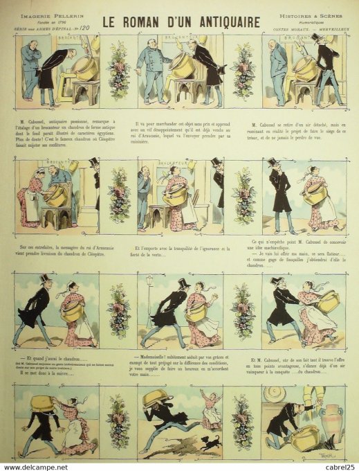 Le Roman d'un Antiquaire  (Pellerin d'epinal) Trock