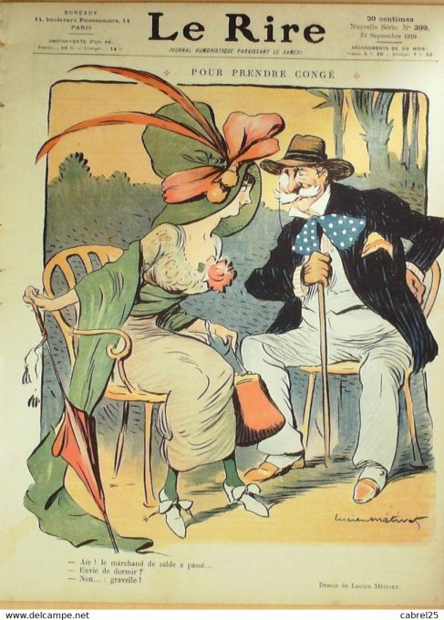 Le Rire 1910 n°399 Métivet Carlègle Crombie Burret Capy Iribe Hémard Villemot Iribe