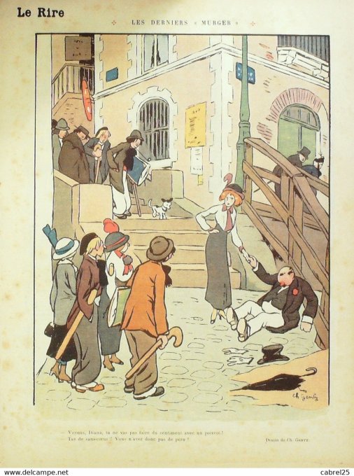 Le Rire 1913 n°538 Guillaume Genty Pierlis Vallée Gerbault Falké
