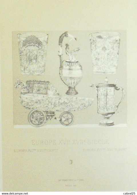 Objet Drageoir vase verre aiguiere