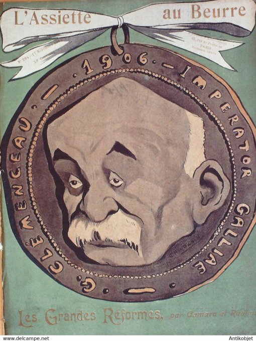 L'Assiette au beurre 1906 # 294 Les grandes réformes Camara