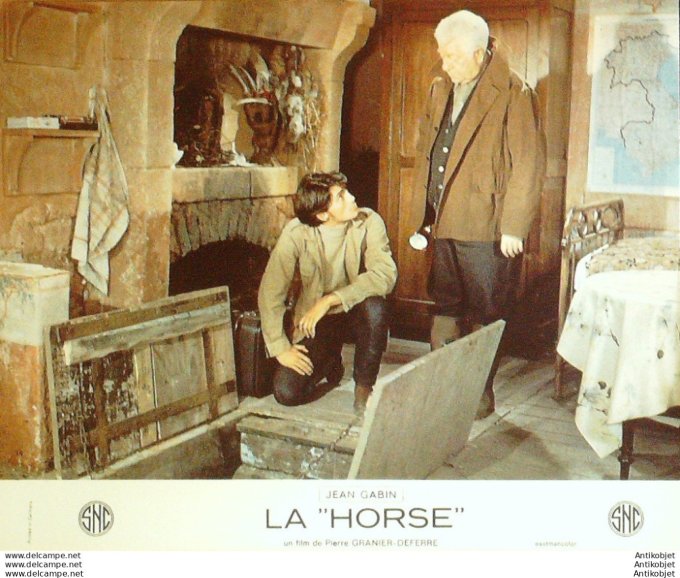La Horse Gabin Jean Weber André (photo d'exploitation du film 10) 1970
