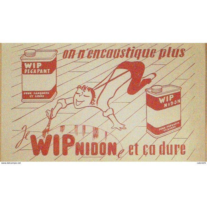 Buvard WIP NIDON Entretien