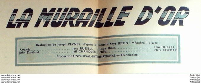 Mon Film 504 56-04-18 Milord L'arsouille Jean-Claude Pascal Louis Seigner