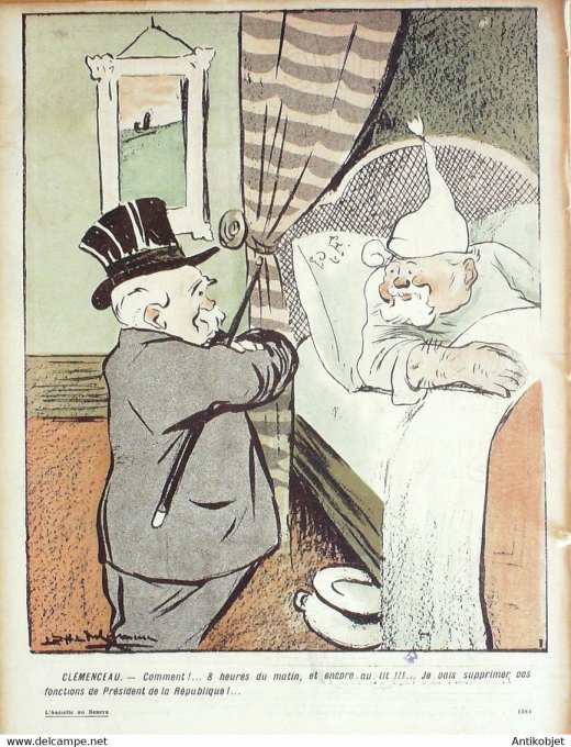 L'Assiette au beurre 1906 # 294 Les grandes réformes Camara