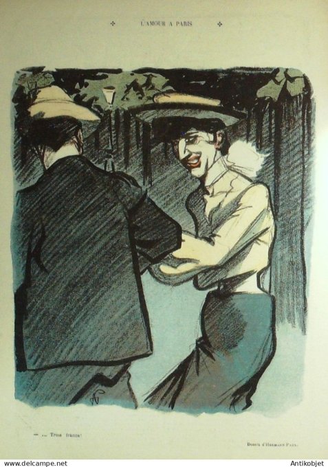 Le Rire 1905-05-27 # 121 Journal humoristique Ed.Originale Nuit de noces