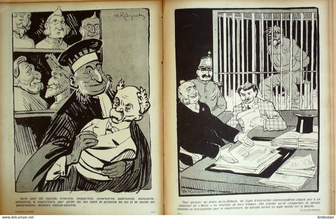 L'Assiette au beurre 1906 # 294 Les grandes réformes Camara