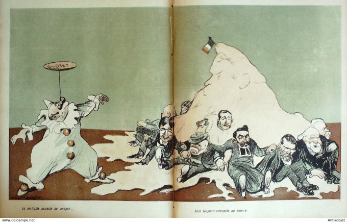 L'Assiette au beurre 1906 # 294 Les grandes réformes Camara