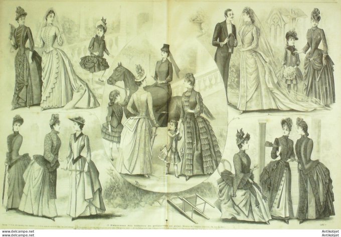 Le Petie écho 1888 (Comptoir parisien) Amazone