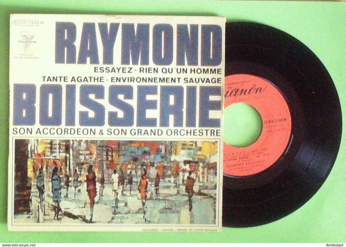 Boisserie Raymond 45T EP Tante Agathe 1959