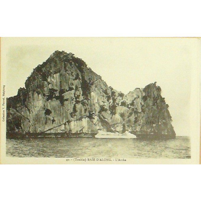 Cpa Chine Tonkin Baie D'along L'arche 1920