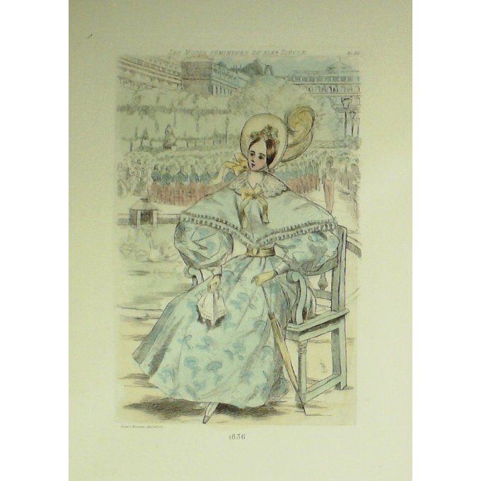 Mode Féminine époque 1836 (H.Boutet)