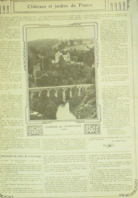 Journal Mode illustrée 1911 # 36 Robe de bal