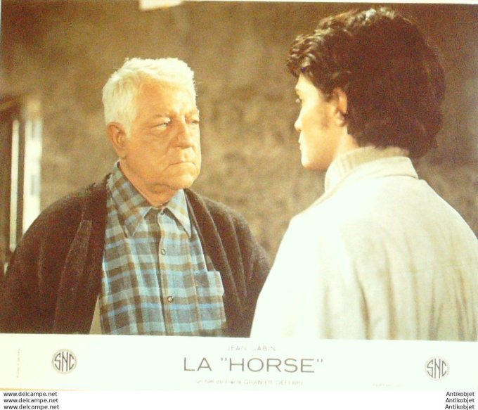 La Horse Gabin Jean Weber André (photo d'exploitation du film 11) 1970