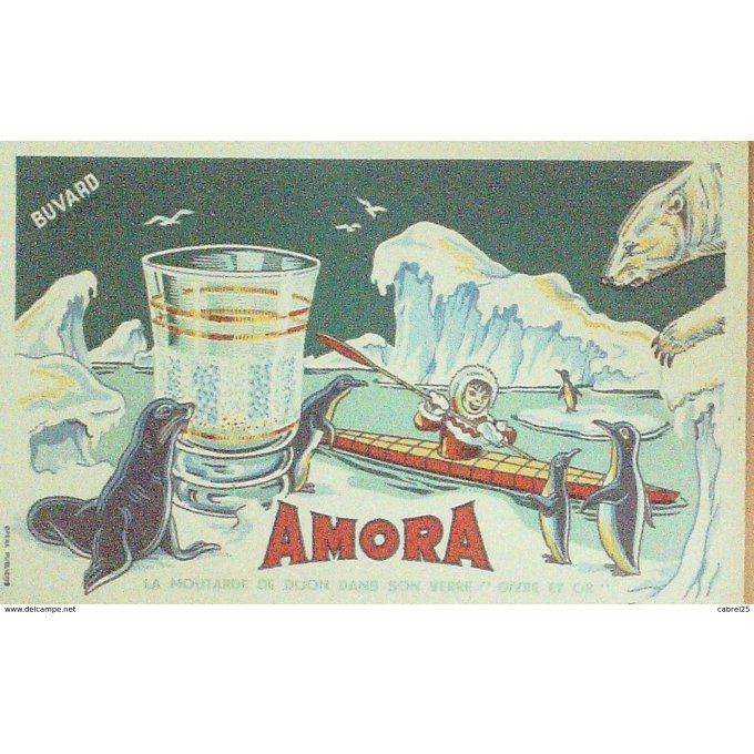 Buvard AMORA Moutarde