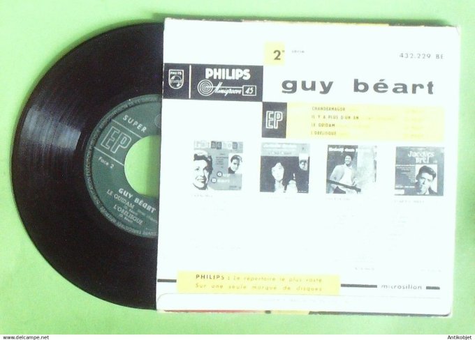Béart Guy 45T EP Chandernagor 1958