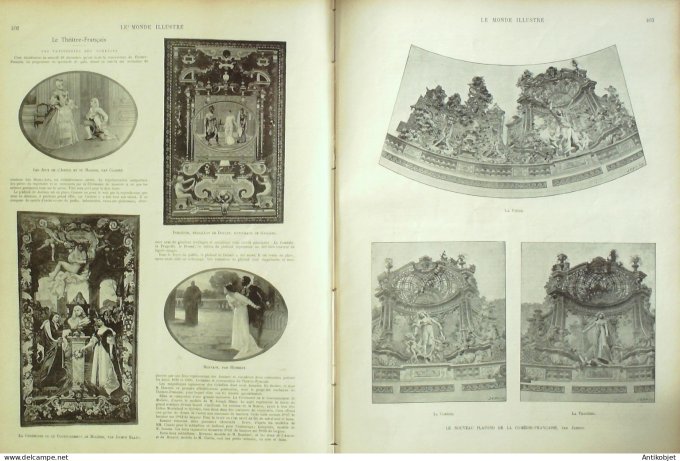 Le Monde illustré 1900 n°2281 Chine Petang Pékin Tien-Tsin Rome Mont-Perdu (65) Gerardmer (88)