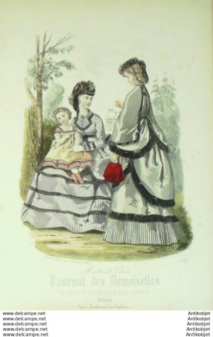 Journal de Demoiselles 1871 # 3799