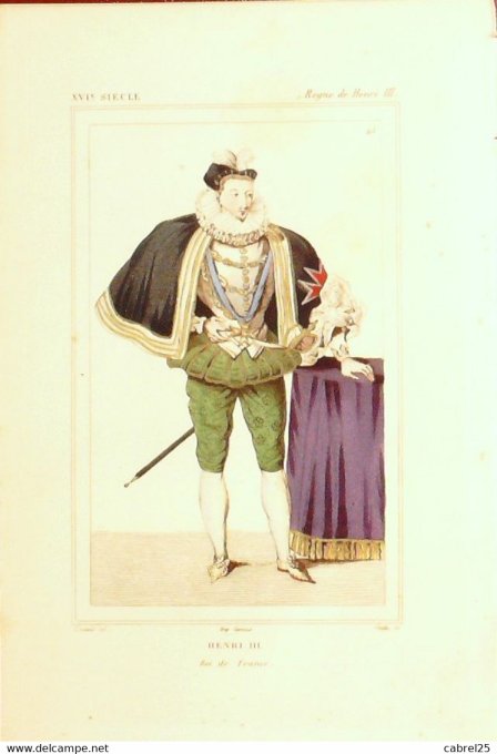 Henri Iii Roi De France 1852