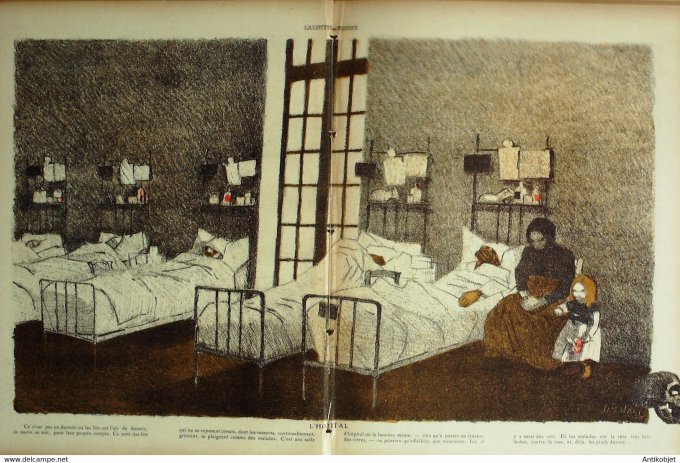 L'Assiette au beurre 1909 # 435 Les lits Galanis