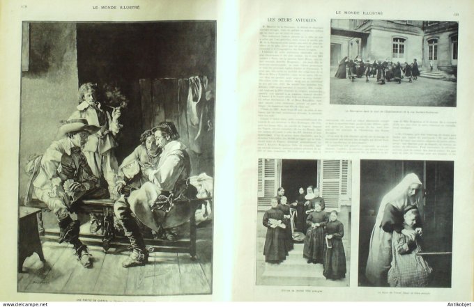 Le Monde illustré 1902 n°2367 Compiègne (60) Venise Campanile Suisse Berne Dole (39)