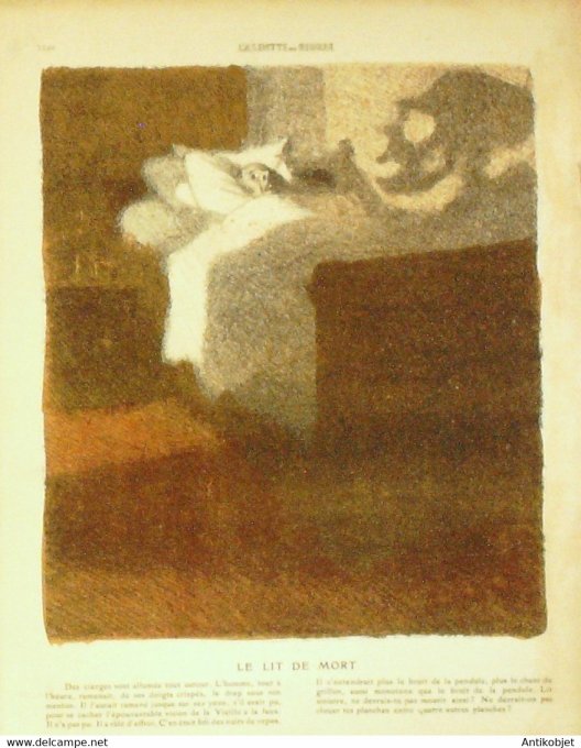 L'Assiette au beurre 1909 n°435 Les lits Galanis
