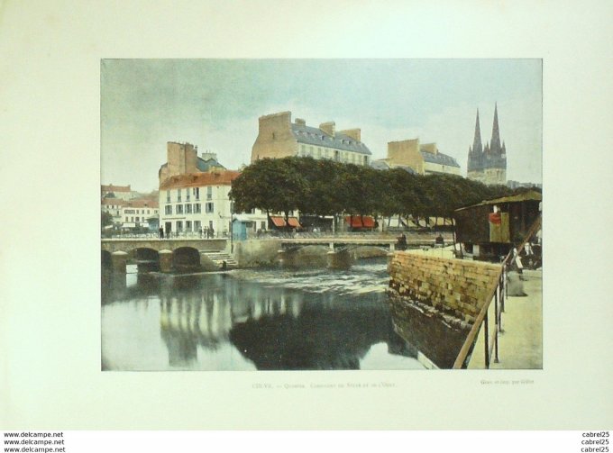 France (29) QUIMPER Steyr et l'Odet